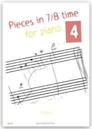 Pieces in 7/8 time for piano 4